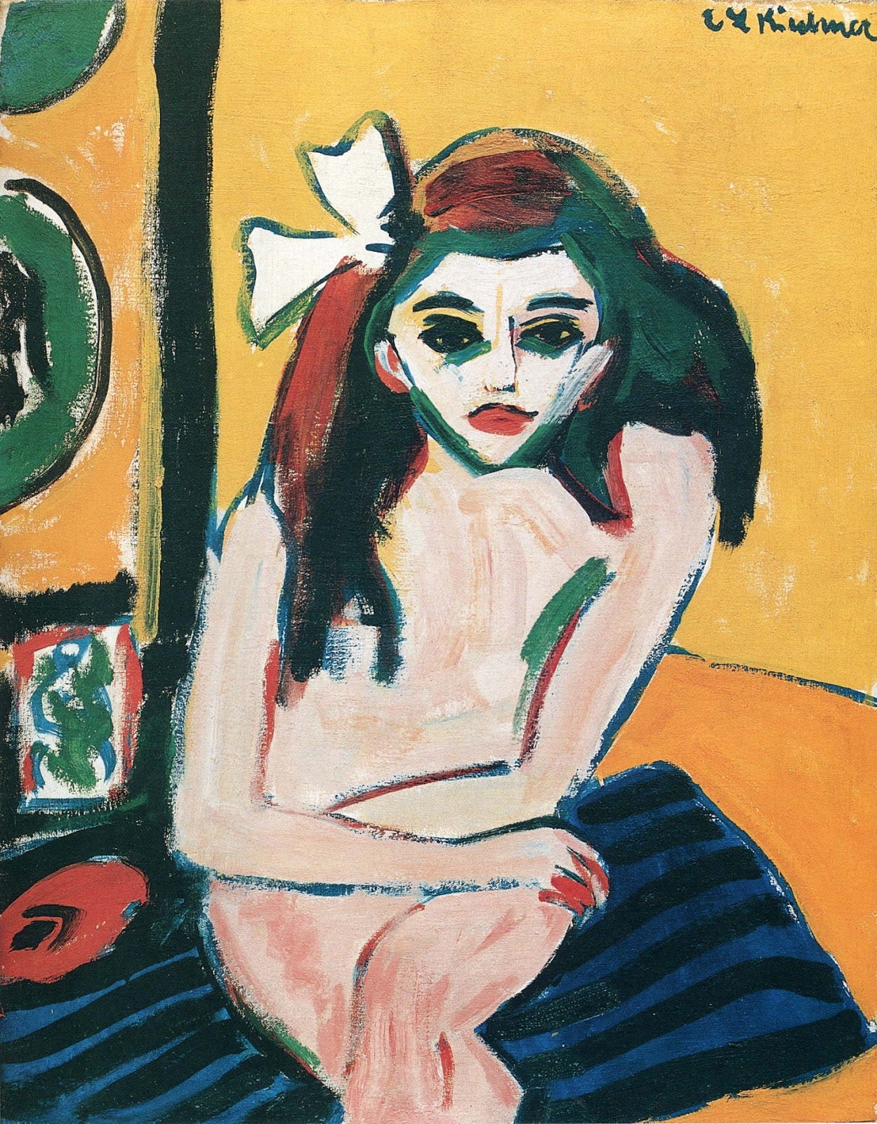 Figure scene by Kirchner Figure scene by Kirchner