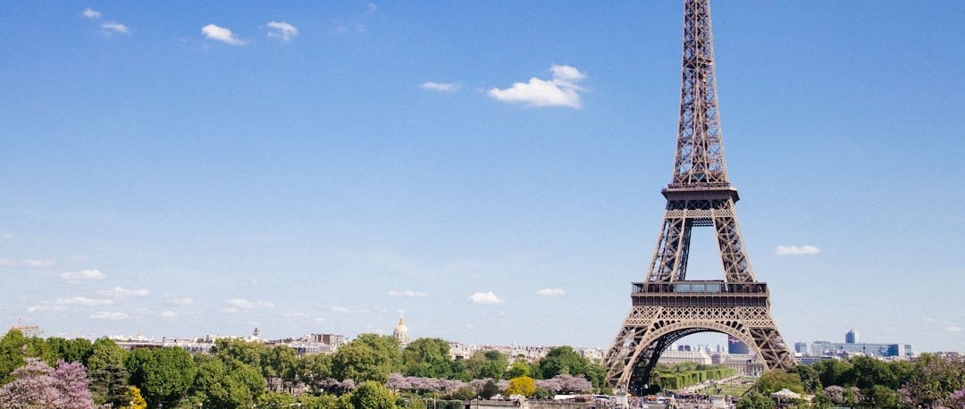 Eiffel Tower at Paris, France