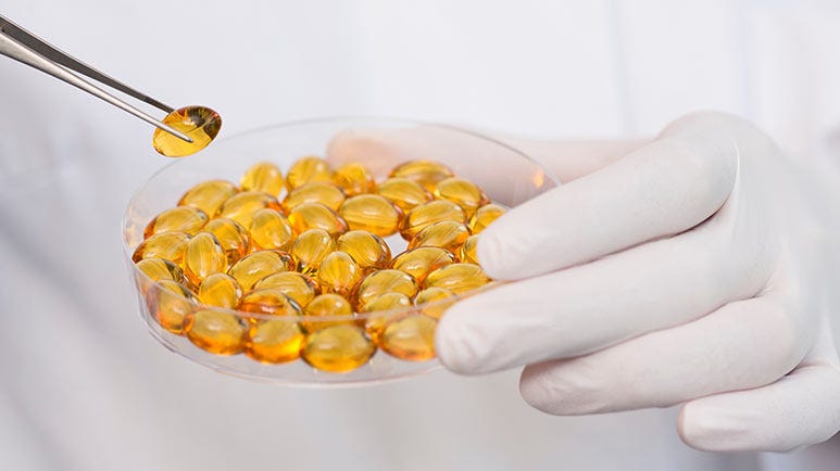 are most fish oil products synthetic