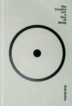 Hardcover The Creative ACT: A Way of Being Book