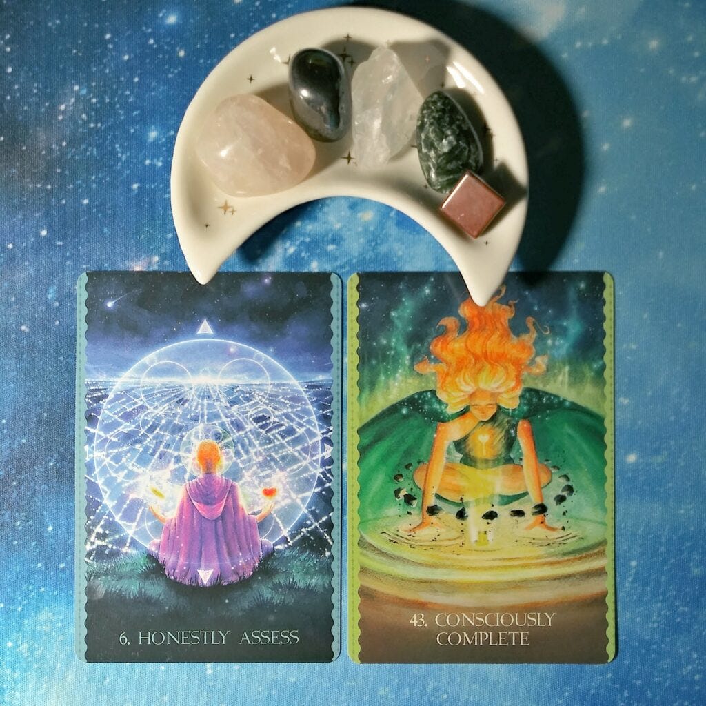 A Message from the Universe ~ A Gift for Your Future Self, Cosmic Dancer Oracle Cards