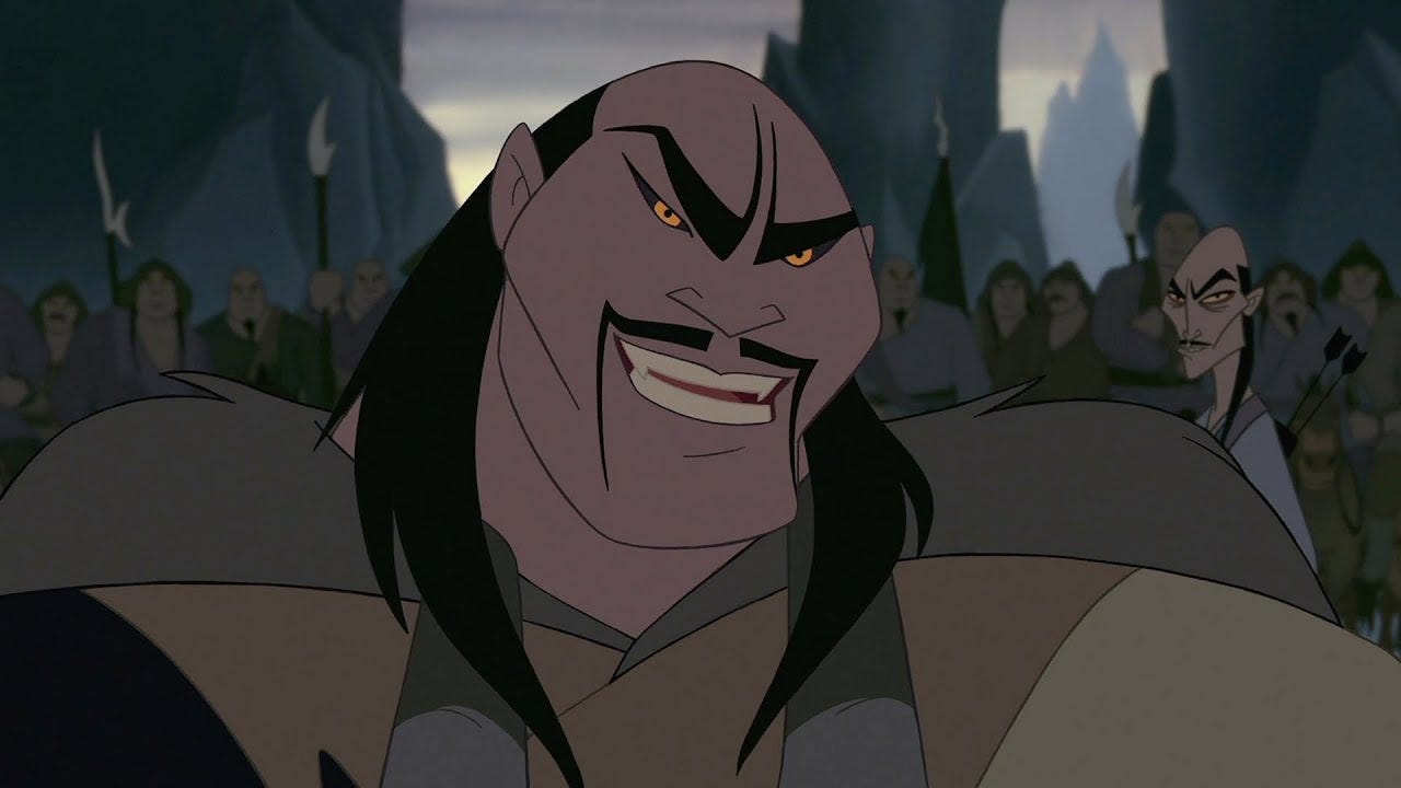 Mulan - Shan-Yu - YouTube