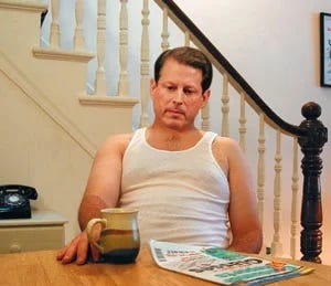 Al Gore looking sad