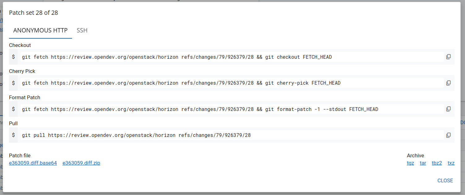 fetching and merging options