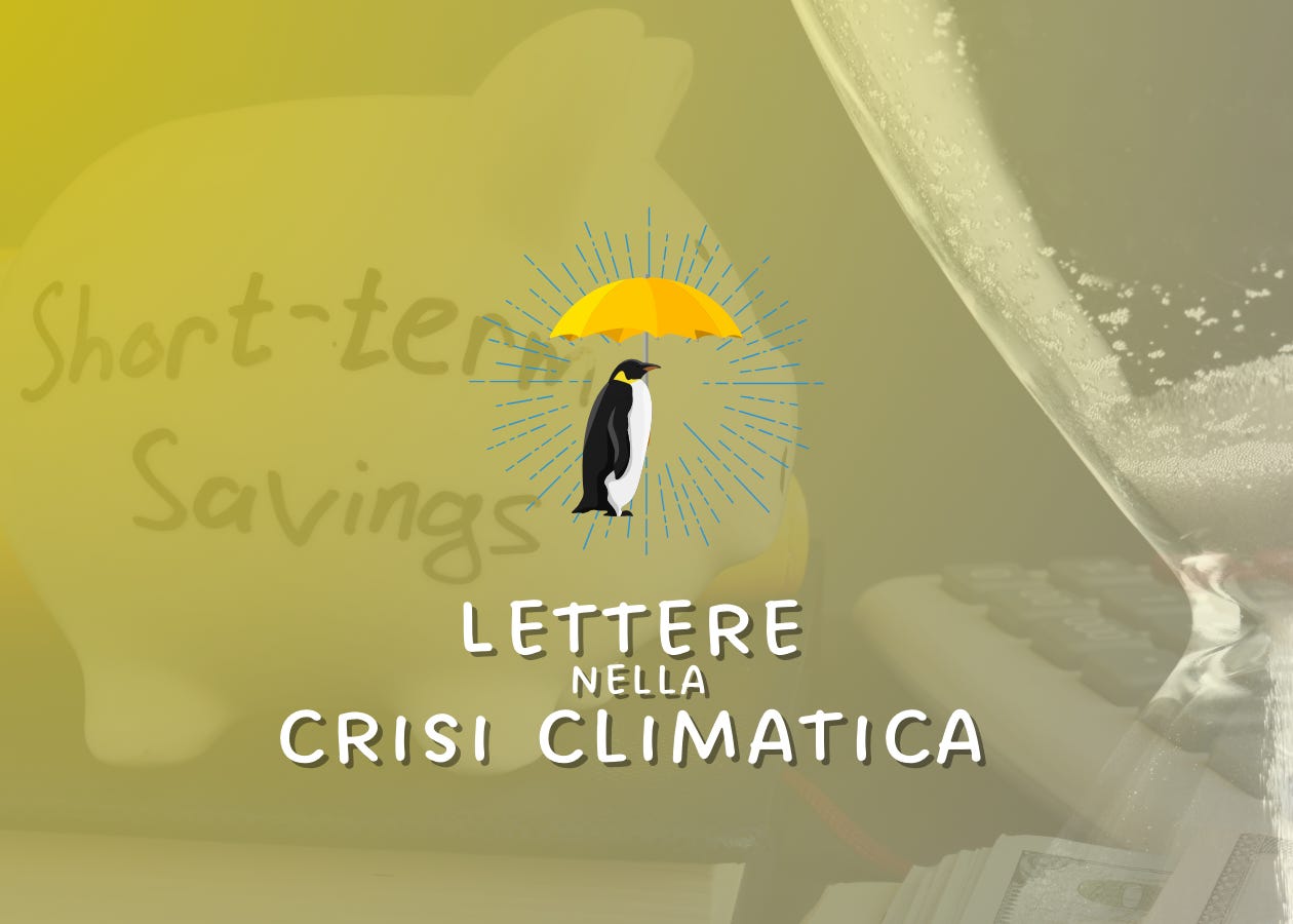 Copertina su Short-termism, future studies e crisi climatica