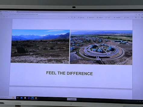 Scenes from new Azeri settlements in Nagorno-Karabakh.