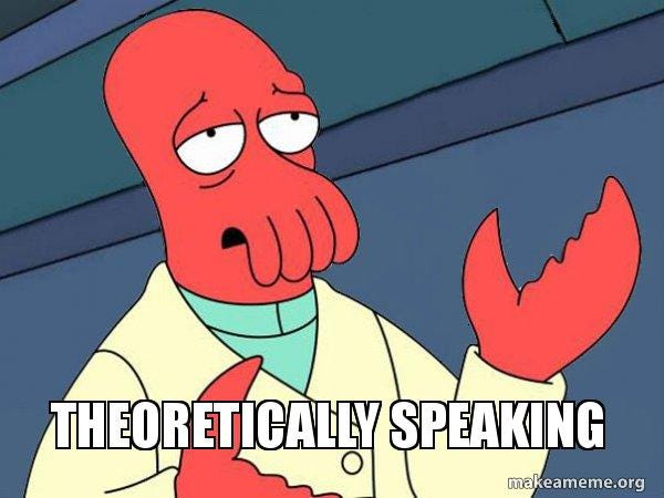 THEORETICALLY SPEAKING - Tricky Zoidberg | Make a Meme