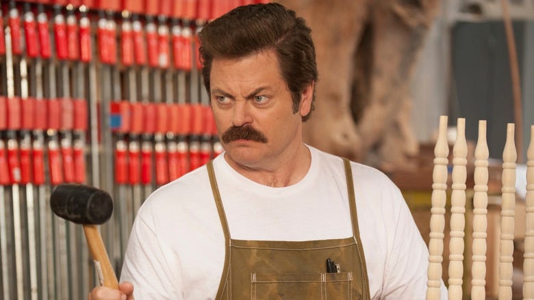 Parks And Rec's Ron Swanson Was Inspired By A Real Person