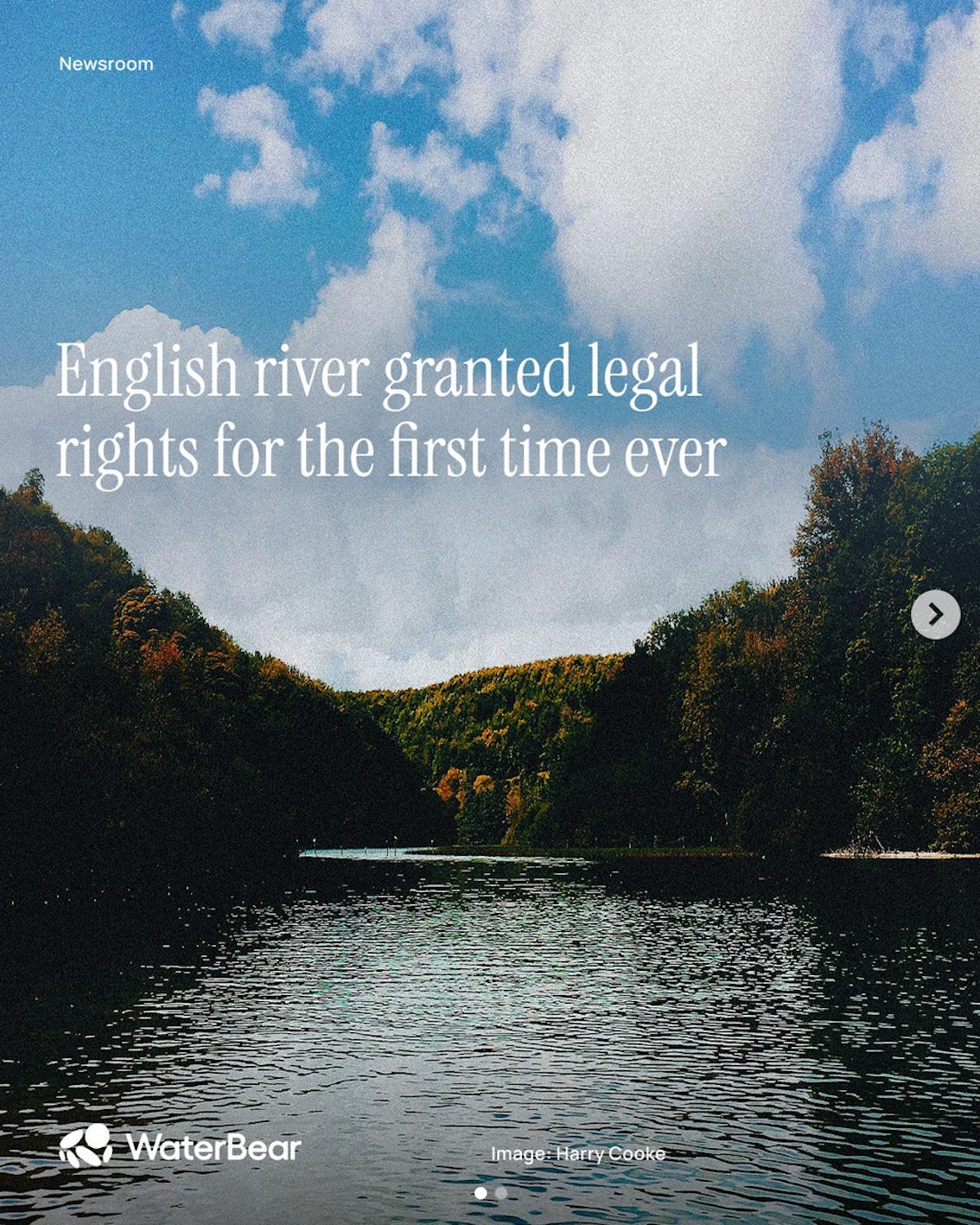 A shot of the River Ouse from WaterBear A shot of the River Ouse from WaterBear