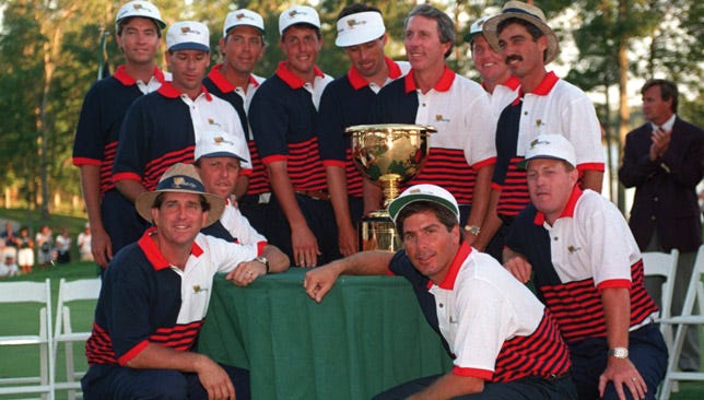 On this Day: September 18, 1994 – Team USA register first Presidents Cup title triumph - Sport360 News On this Day: September 18, 1994 – Team USA register first Presidents Cup title triumph - Sport360 News