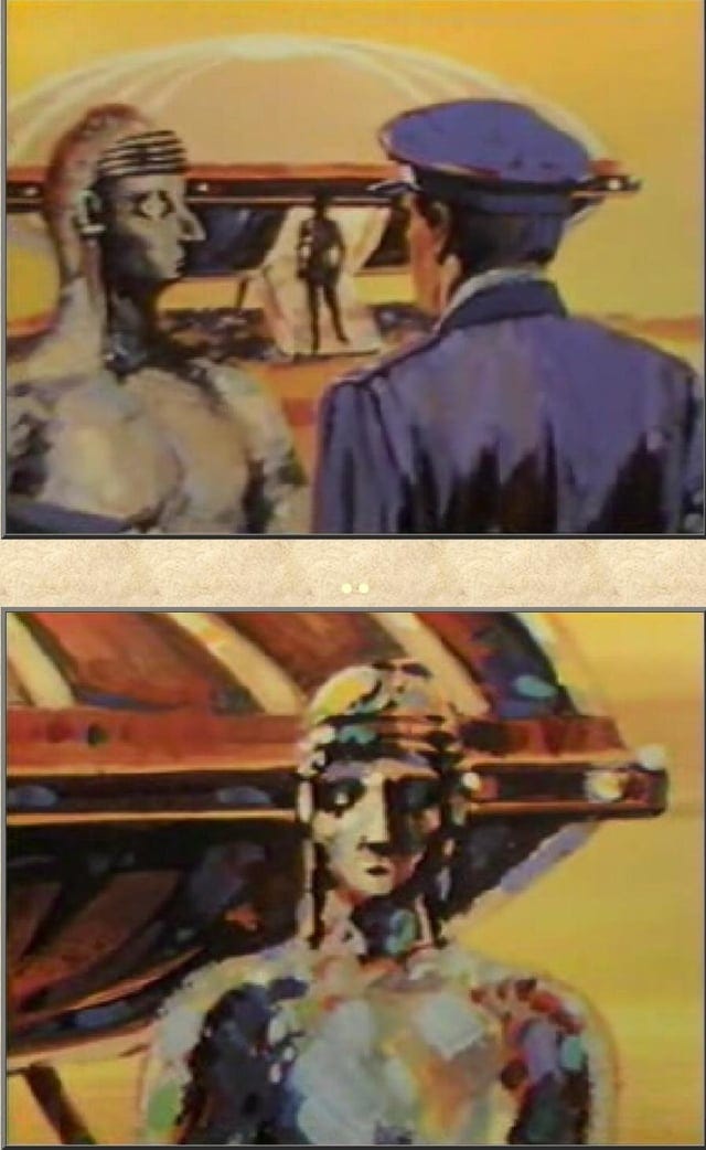 The Beings from Hollowman AFB Landing, Ancient Egypt, and Sumerian Legends  all share a common theme : r/aliens
