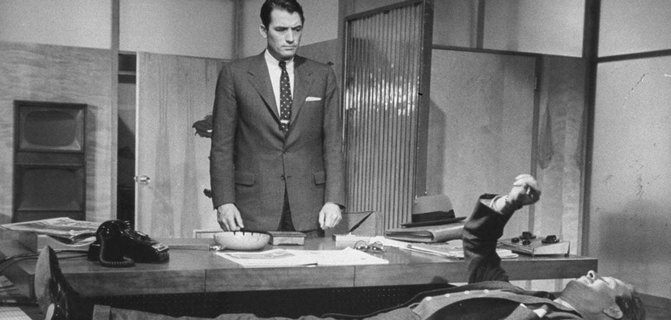 L'Homme au complet gris - Il était une fois le cinéma L'Homme au complet gris - Il était une fois le cinéma