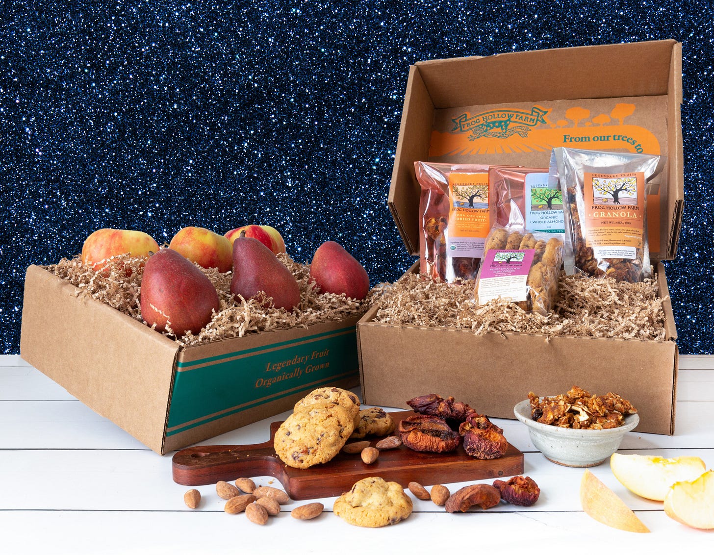 Frog hollow farm box.