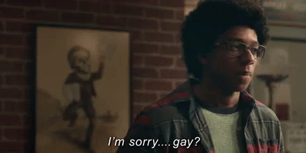 I'm Sorry... Gay? GIF - DearWhitePeople DearWhitePeopleGIFs DeRonHorton GIFs