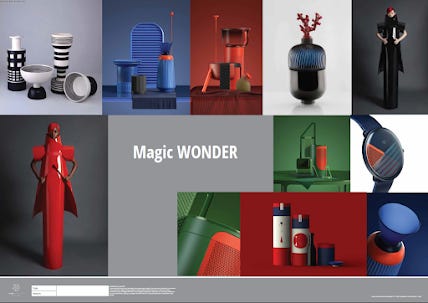 Creative visual content designs