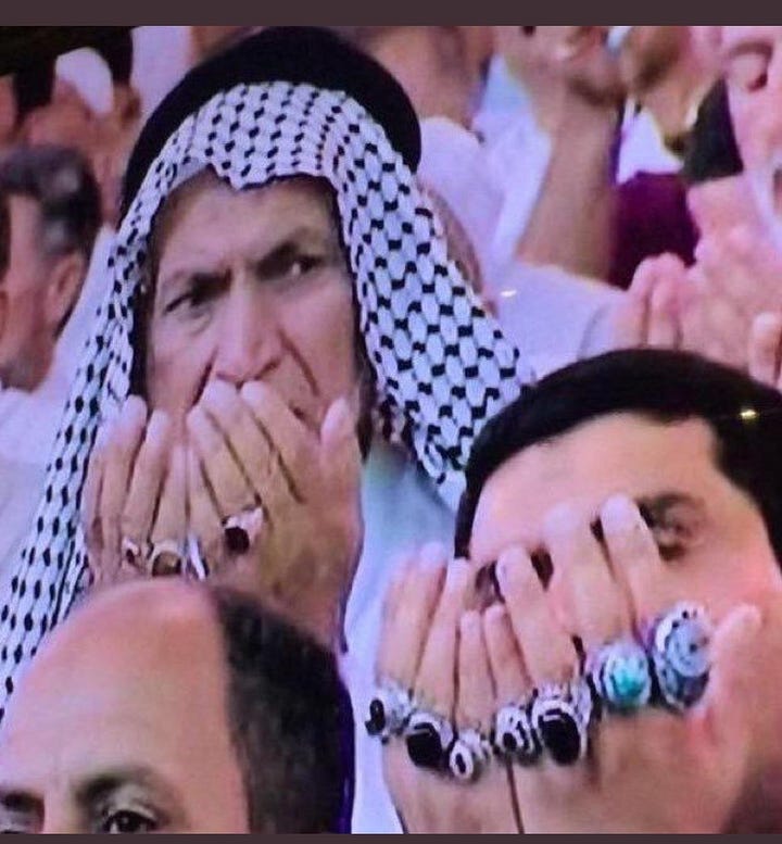 Sormuksia käyttävät erityisesti Iranin hirmuhallituksen ja sen alistavan islamilaisen mullahivallan tukijat, shia-islamistit ja imaamit.