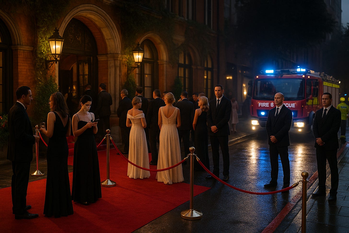 Emergency at the Elegant Gala