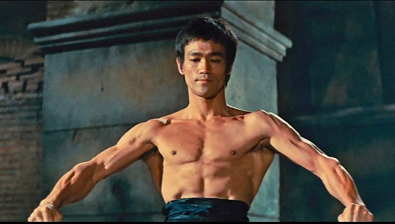 Bruce Lee's Back Exercises