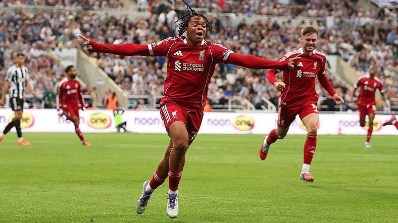 Newcastle 2-3 Liverpool: Who is Rio Ngumoha? - BBC Sport Newcastle 2-3 Liverpool: Who is Rio Ngumoha? - BBC Sport