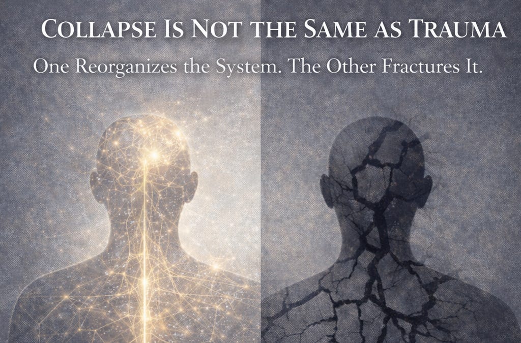 Collapse Is Not the Same as Trauma - Nancy Thames