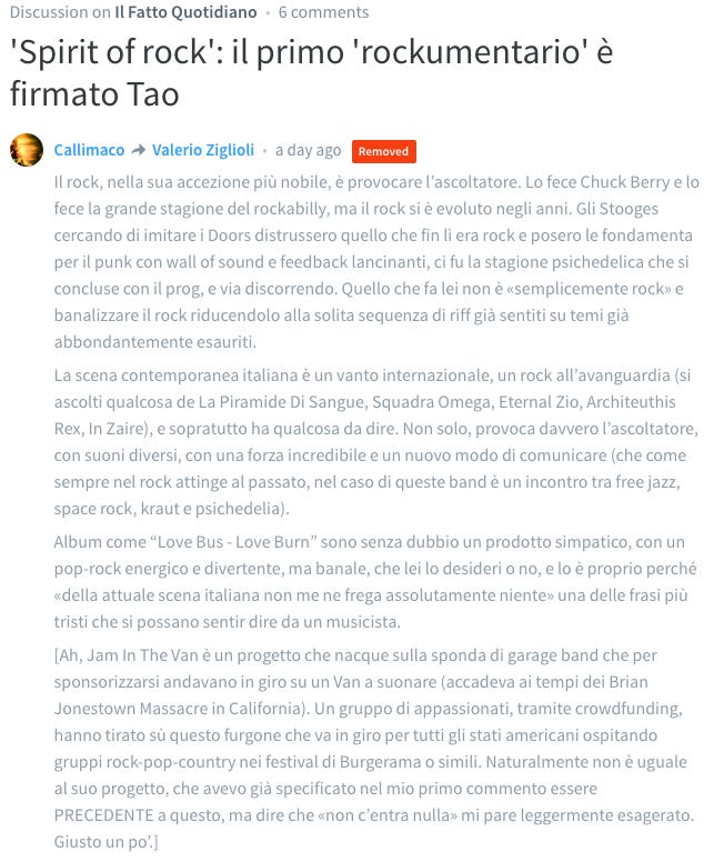 Disqus Profile - Callimaco