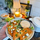 Sheet Pan Buffalo Chicken Tacos (gluten free recipe)