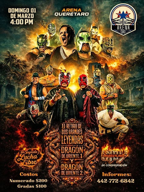 El retiro de las grandes leyendas: Dragones de Oriente 1 y 2