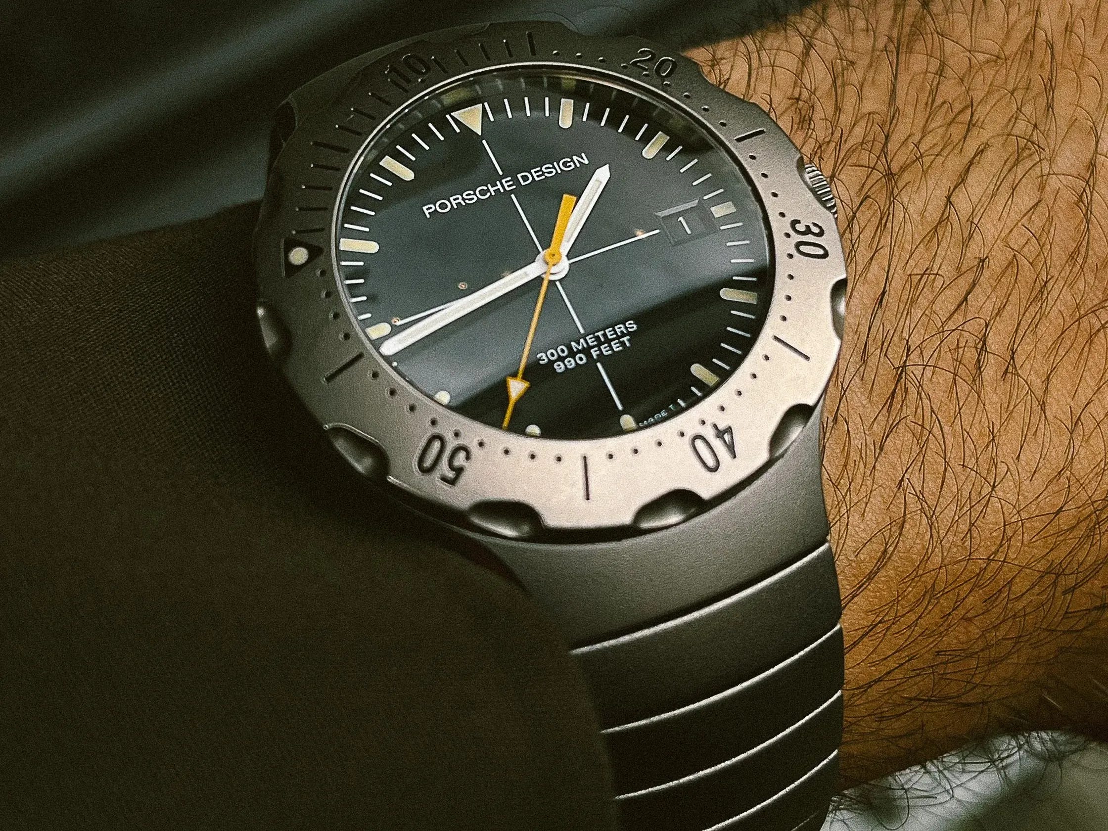 A titanium dive watch from 1982 is still the future.