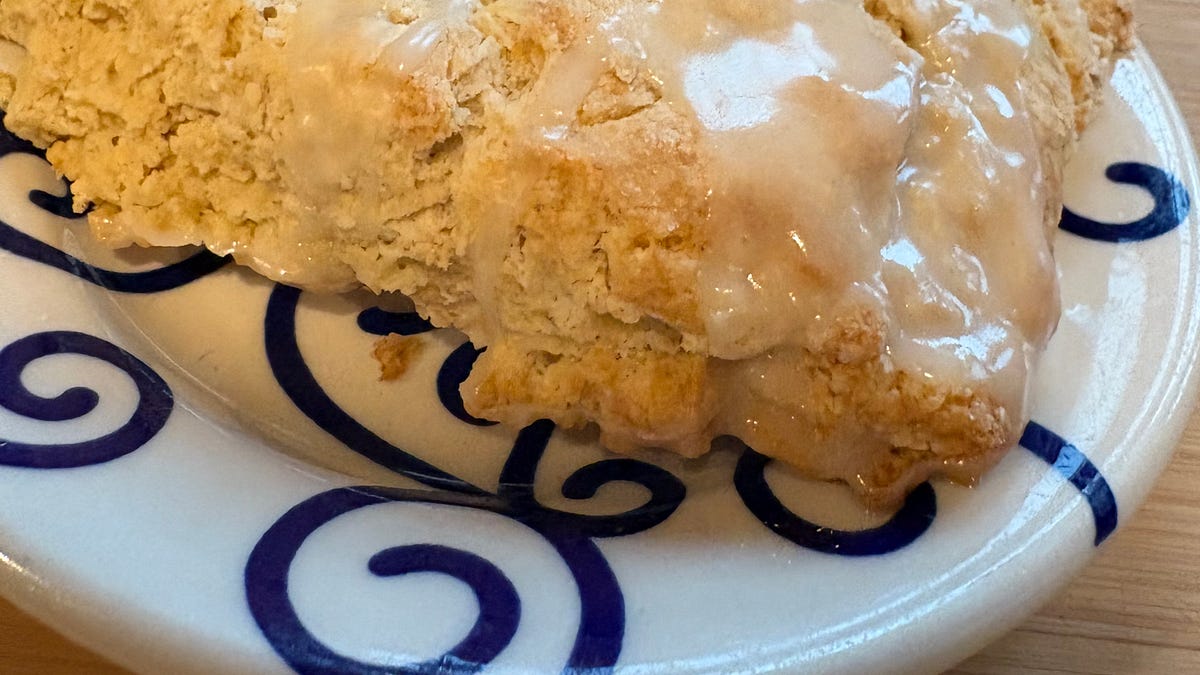 Blueberry Lime Scones - by Rachel Ciordas