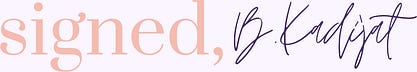 signed, B.Kadijat