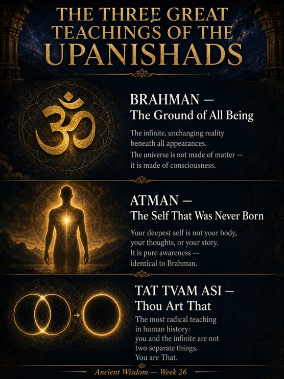 Title: The Three Great Teachings of the Upanishads - Description: The Three Great Teachings of the Upanishads Title: The Three Great Teachings of the Upanishads - Description: The Three Great Teachings of the Upanishads