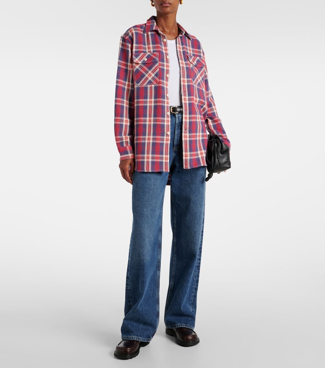 Checked cotton twill shirt | Polo Ralph Lauren