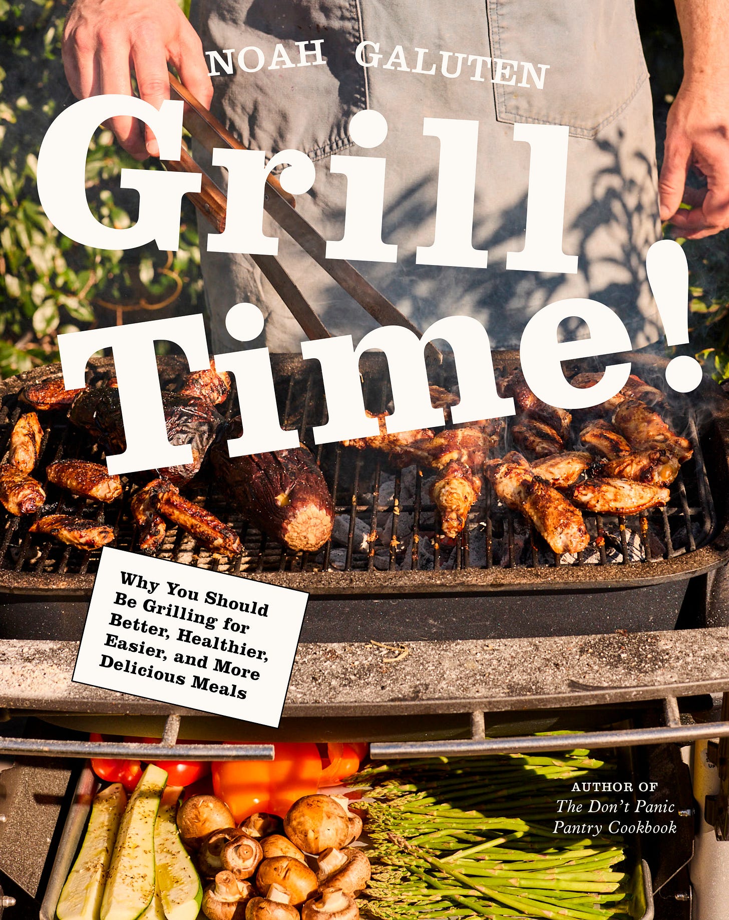 The cover of Noah Galuten's book Grill Time!