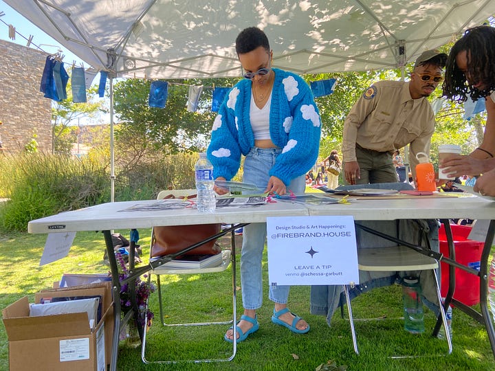 cyanotype workshops and beautiful Black people smiling