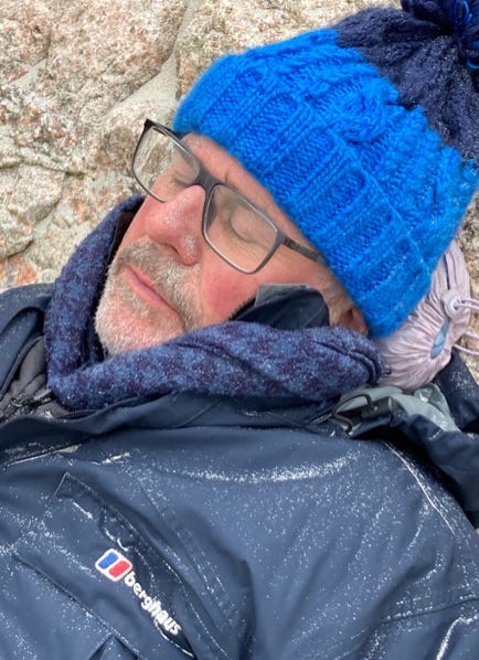 A person sleeping on a rock

AI-generated content may be incorrect.