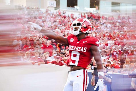 Arkansas football photos.