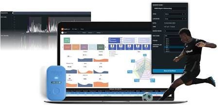 Hudl Signal athlete monitoring software, AI generated Hudl Signal athlete monitoring software, AI generated