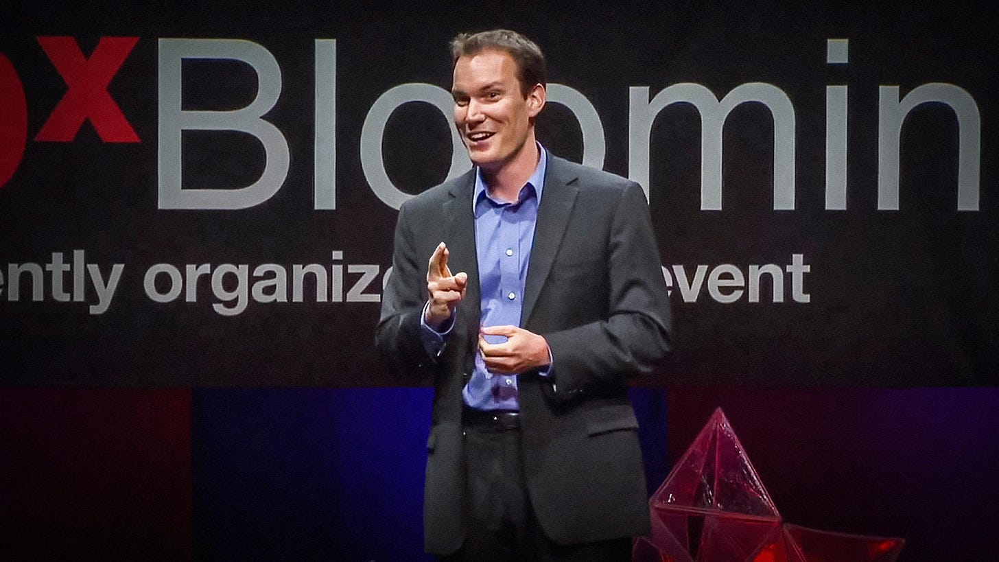 Shawn Achor: The happy secret to better work | TED Talk