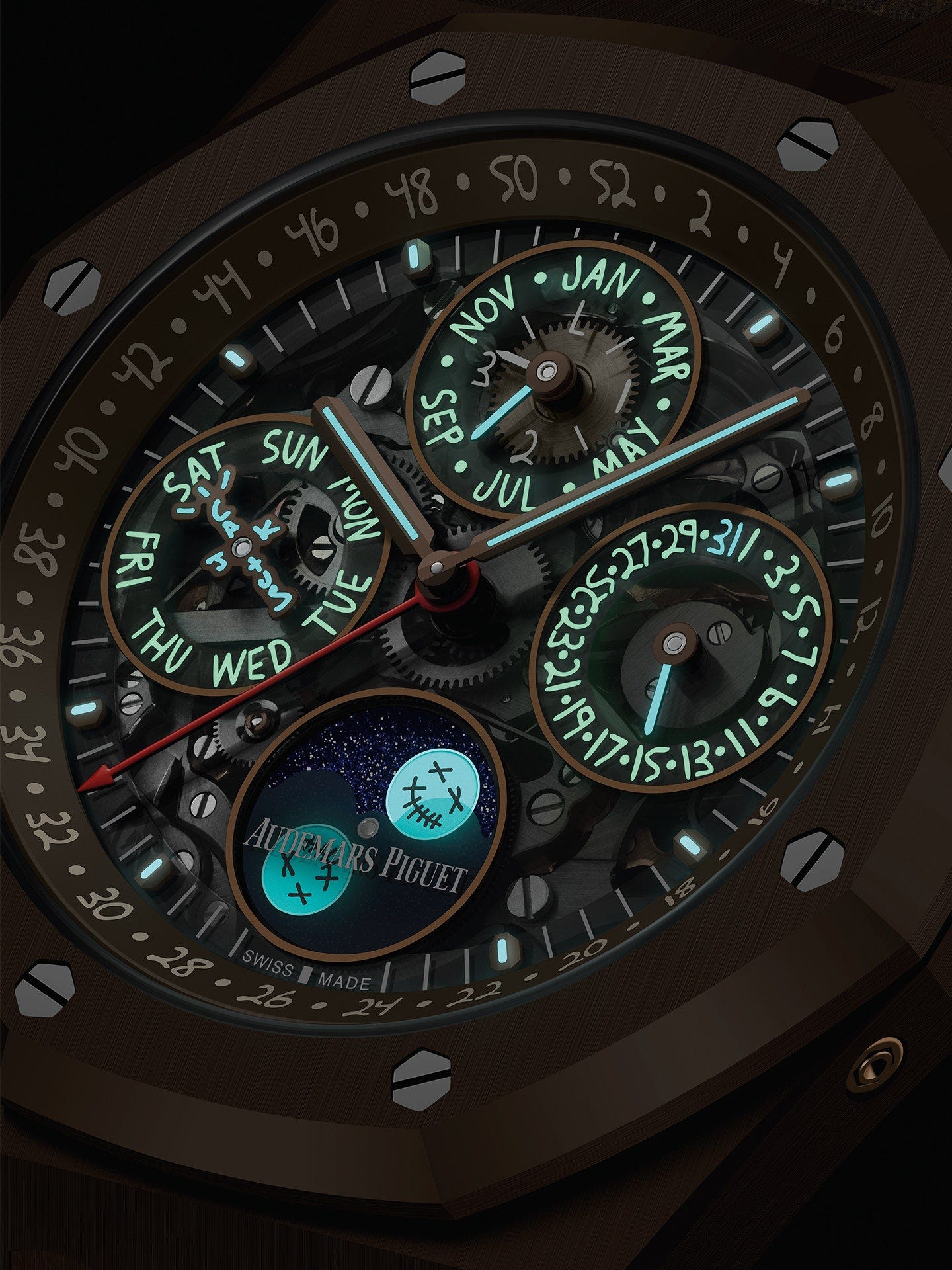 Travis Scott and Audemars Piguet just dropped a sick new Royal Oak Perpetual Calendar