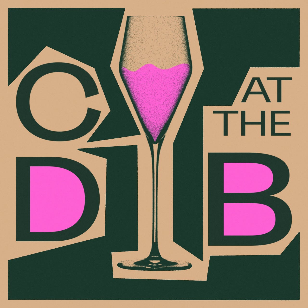 Champagne at the Dive Bar logo