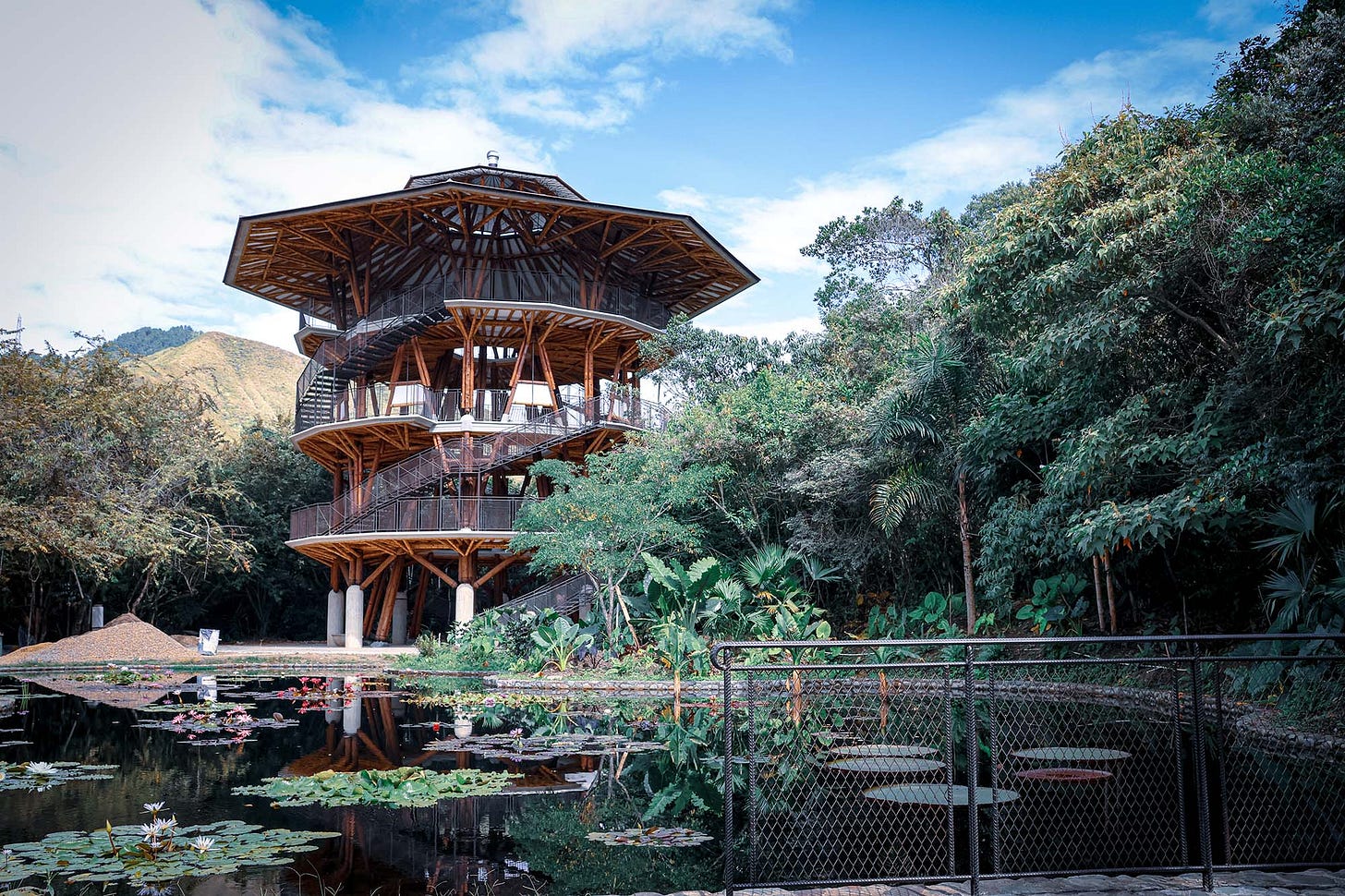 Simón Vélez y la arquitectura de Jardín Botánico de Cali