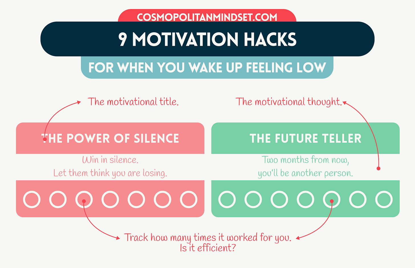 9 Motivation Hacks for When You Wake Up Feeling Low — Instructions