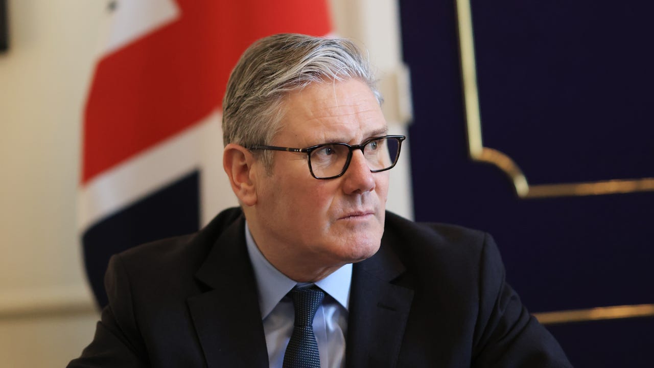 Britain's prime minister Prime Minister Keir Starmer