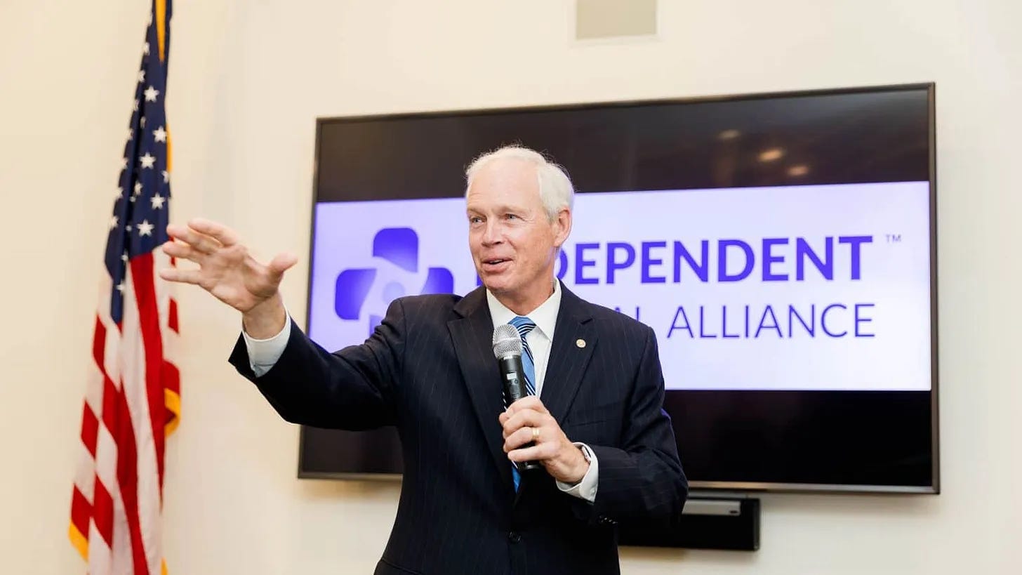 IMA Honors Sen. Johnson, Advances Health Policy Reform in D.C.