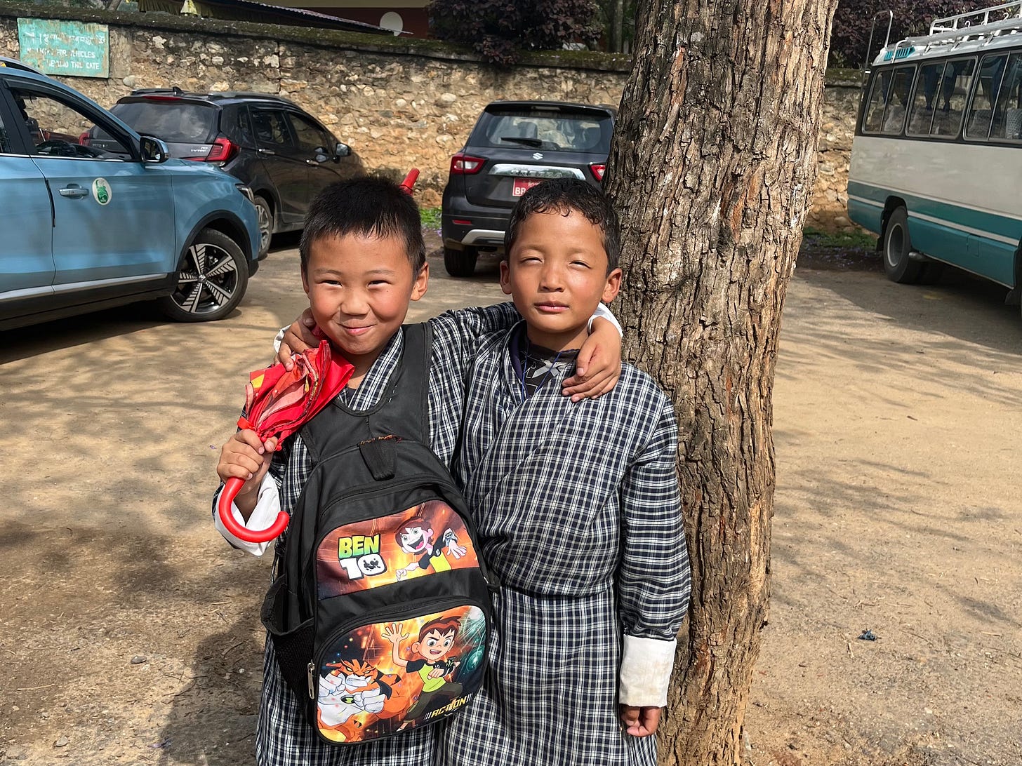 Bhutan kids