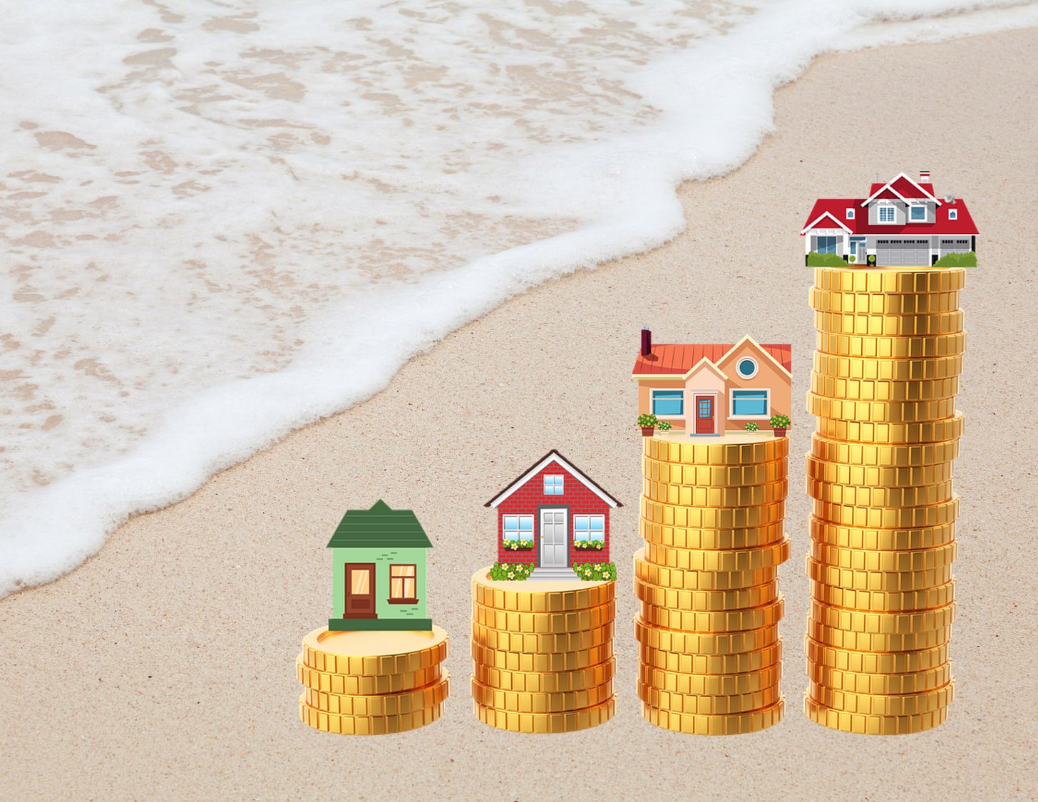 cost of purchasing close to the beach is higher in Belize