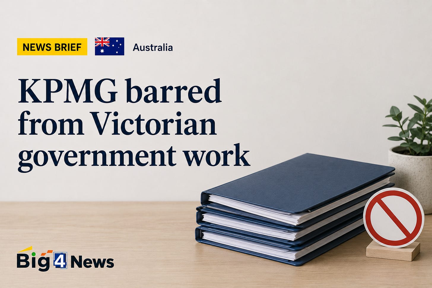 KPMG Australia barred from new Victorian government work after partner expulsion KPMG Australia barred from new Victorian government work after partner expulsion