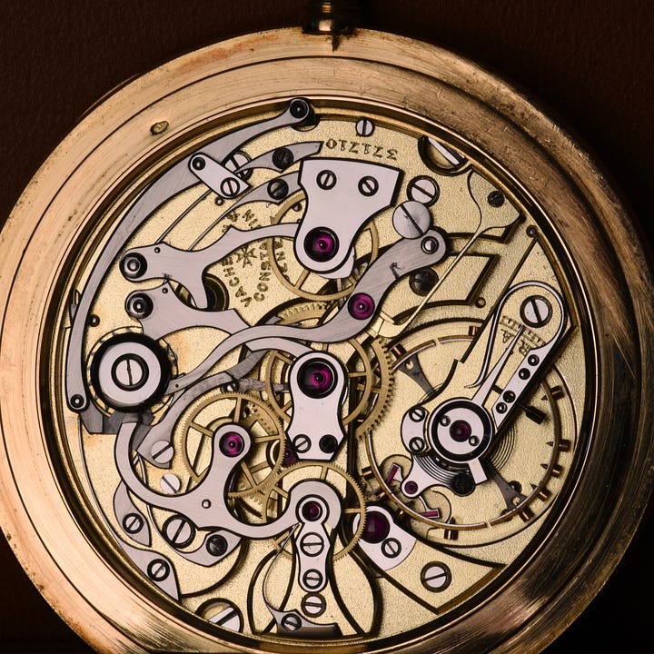 vintage vacheron constantin pocket watch chronograph