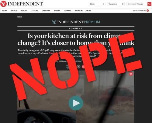 independent headline