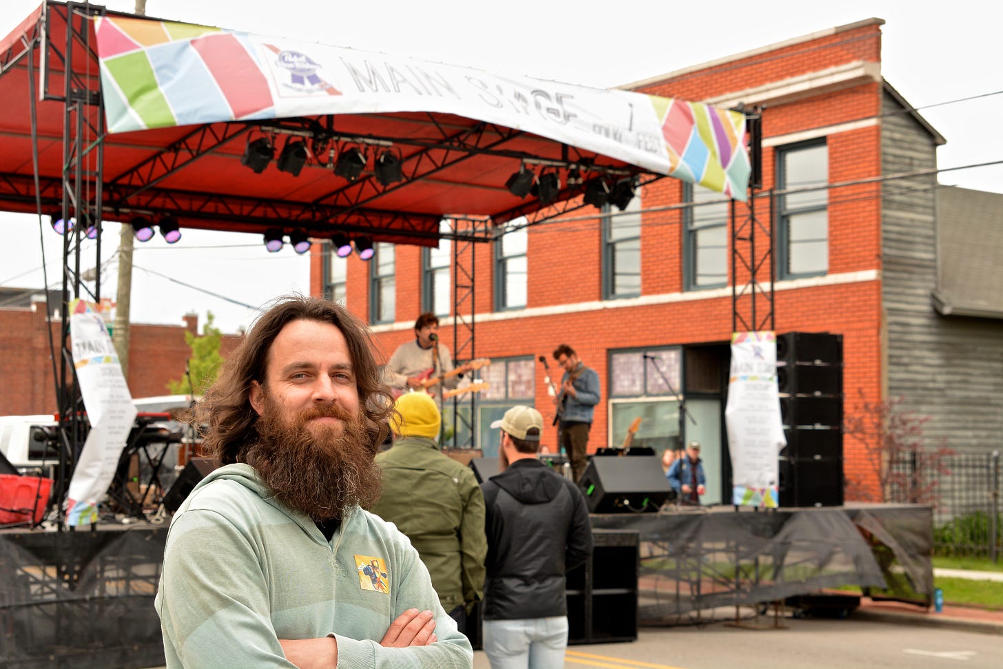 Virginia Ave. Folk Festival Co Founder, Patrick Burtch